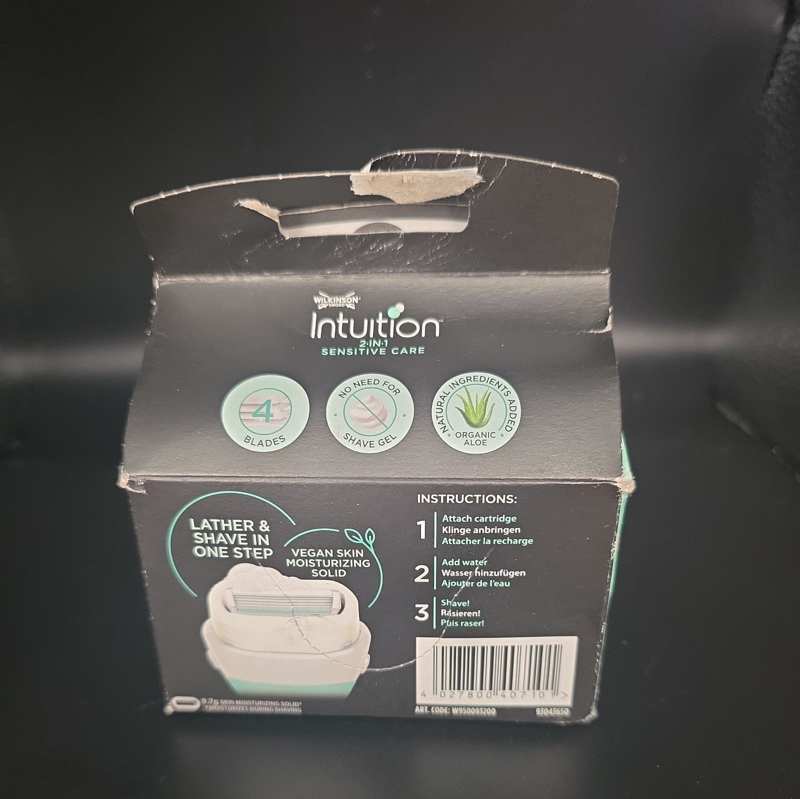 Wilkinson Sword Intuition Sensitive Care 3-Pack Razor Refills by Wilkinson Sword