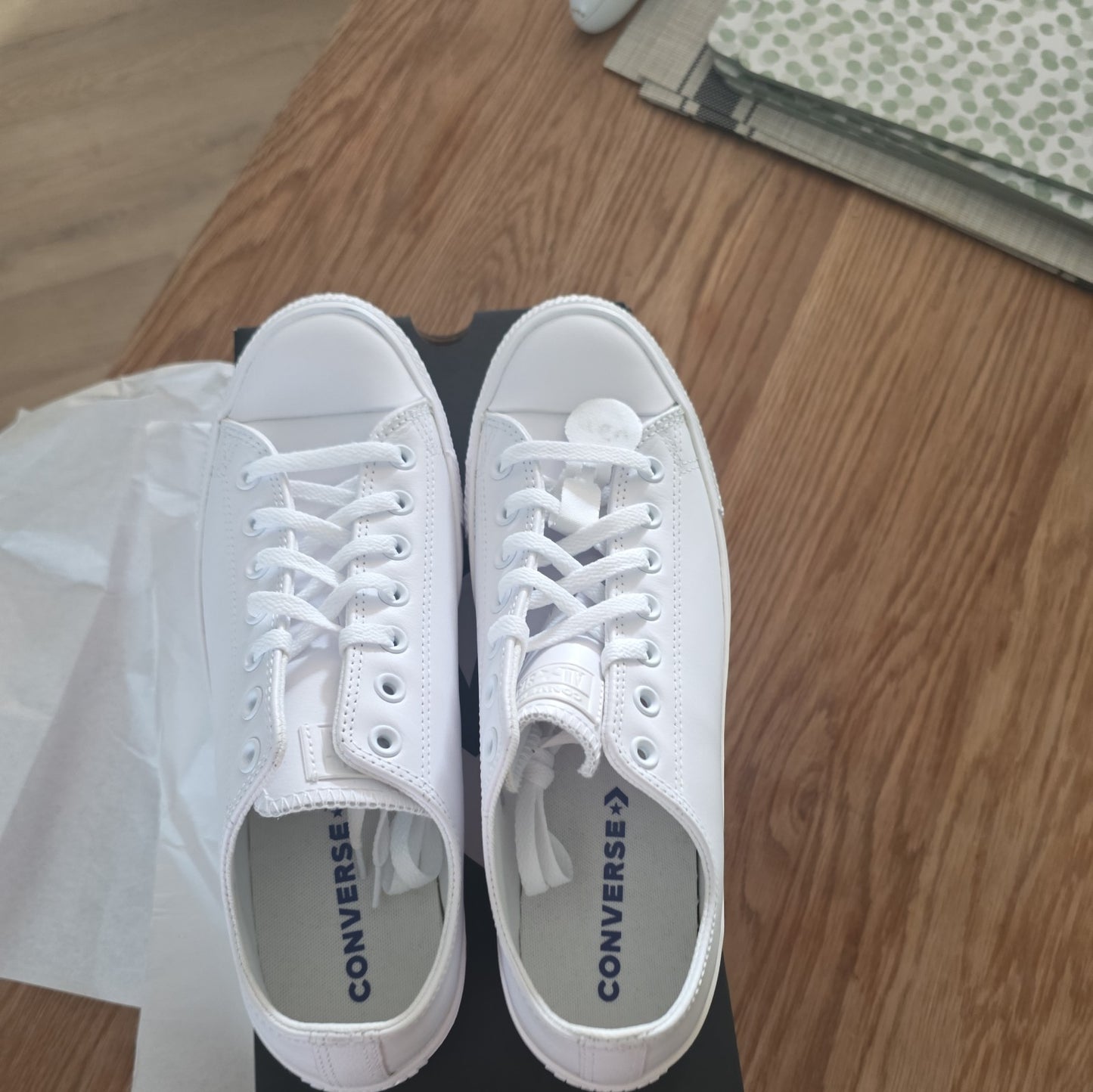 Converse All Stars CT OX 136823C White Unisex UK Mens 11 Womens 13 RRP: £69.99