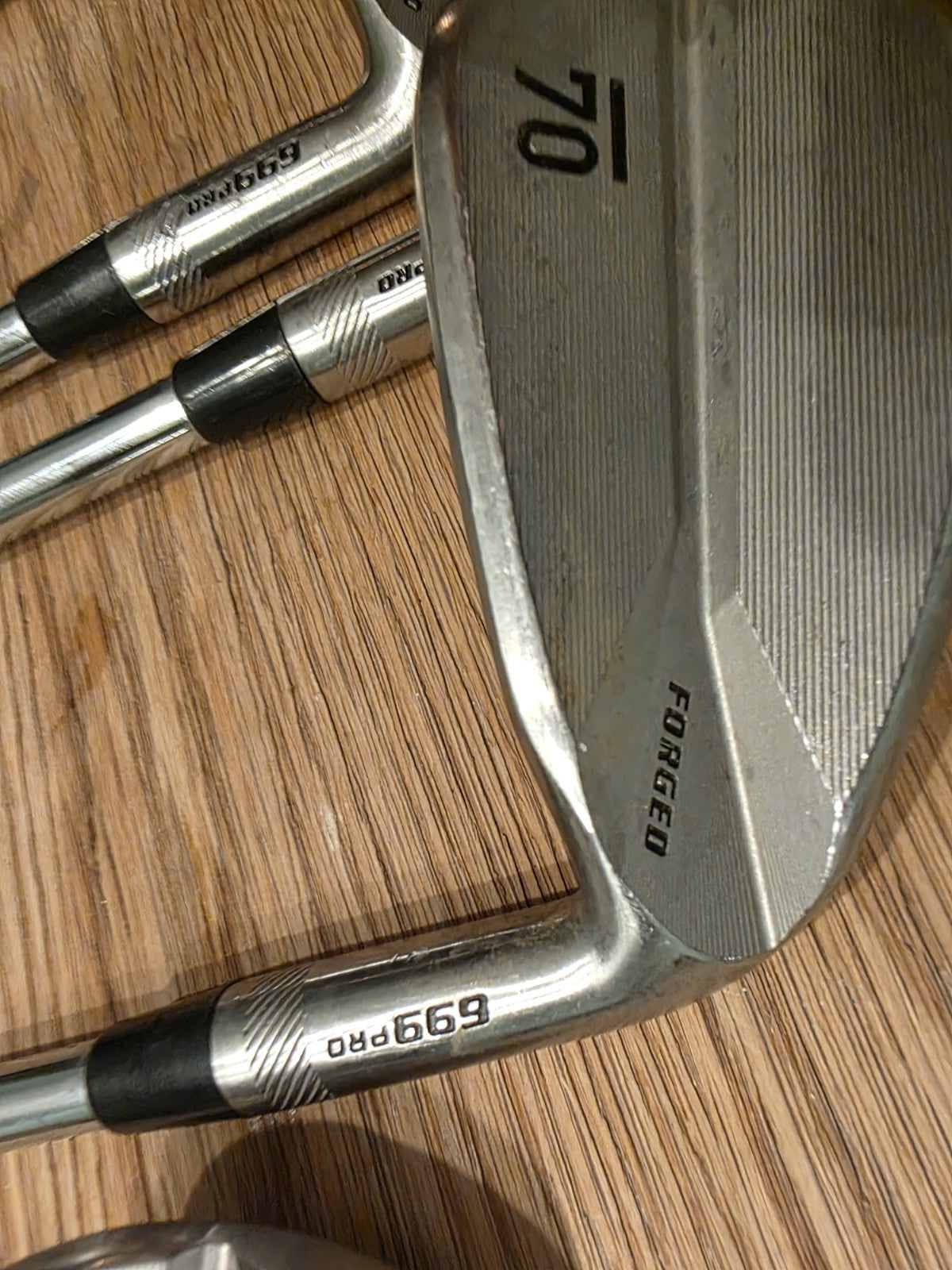 Sub 70 699 Pro V3 Irons 4-GW Set - KBS Tour Stiff Right Handed by Sub 70