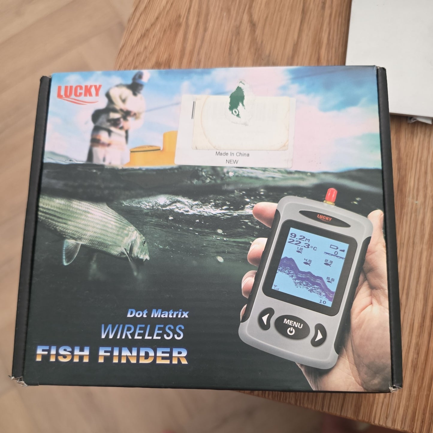Wireless Fish Finder - 180 Metre Range, Sonar, Depth, Features, temp.  Castable