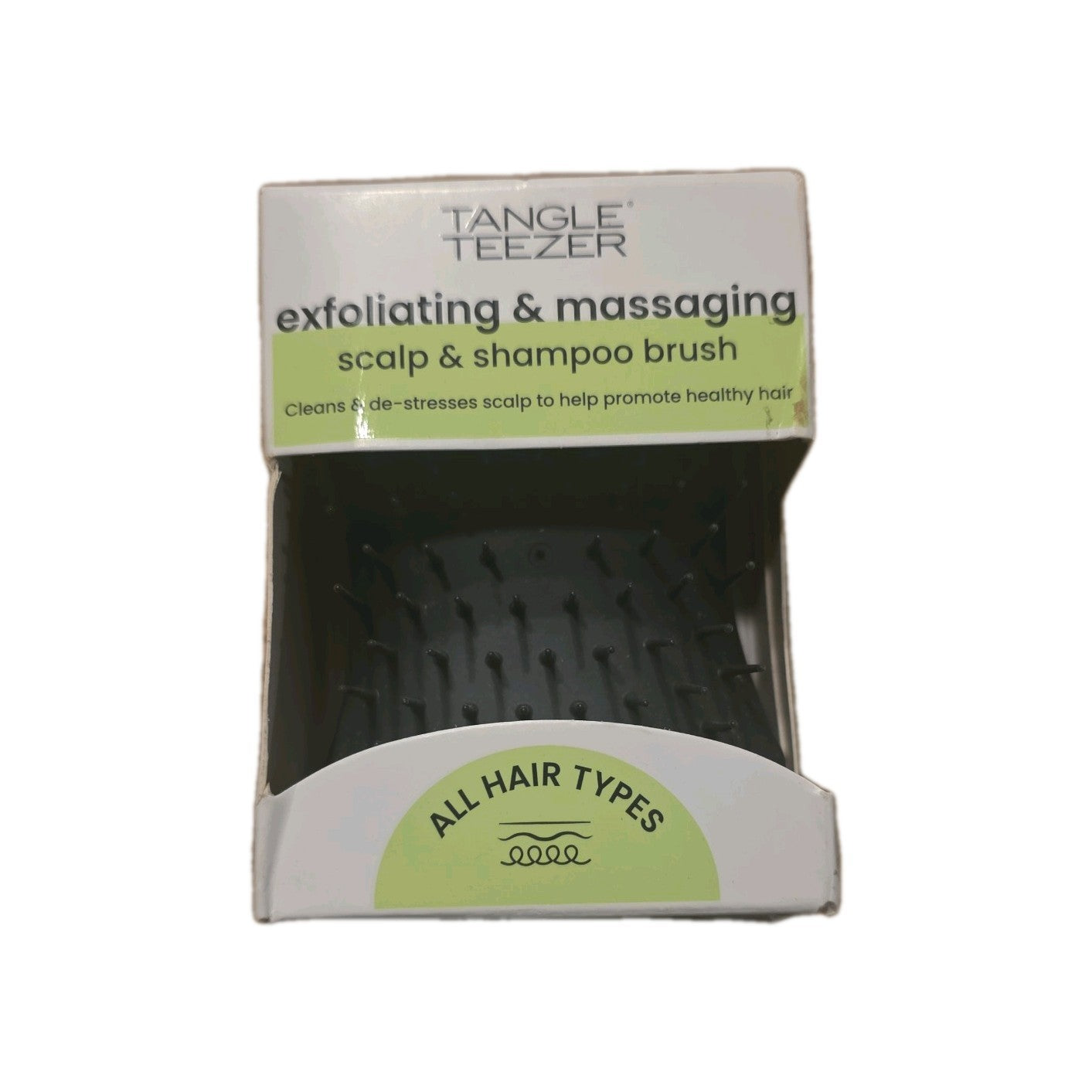 Tangle Teezer Scalp Exfoliator and Massager Brush - Black by Tangle Teezer