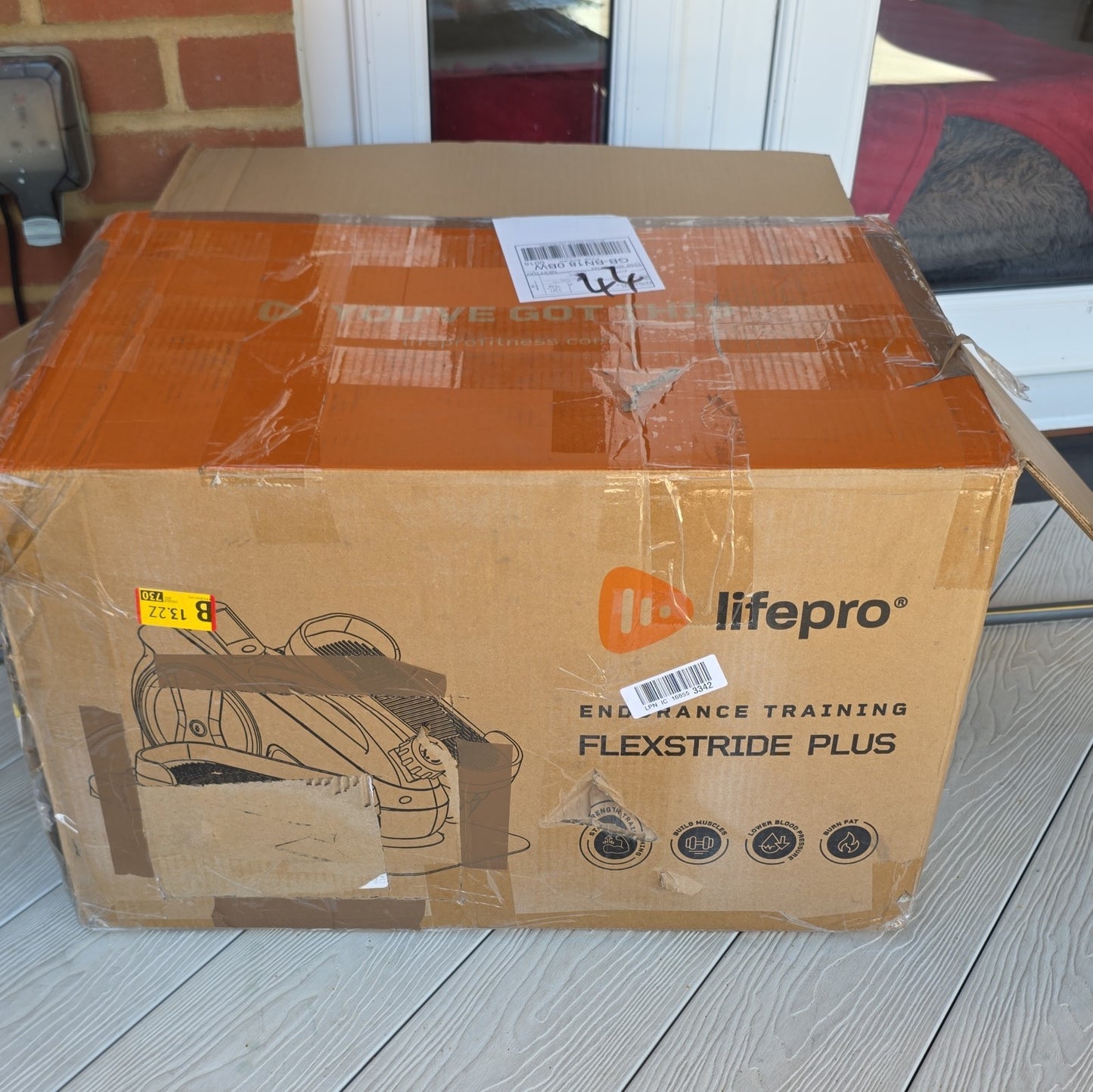 Lifepro FlexStride Plus, Pedal, Under Desk Elliptical, 8 Resistance