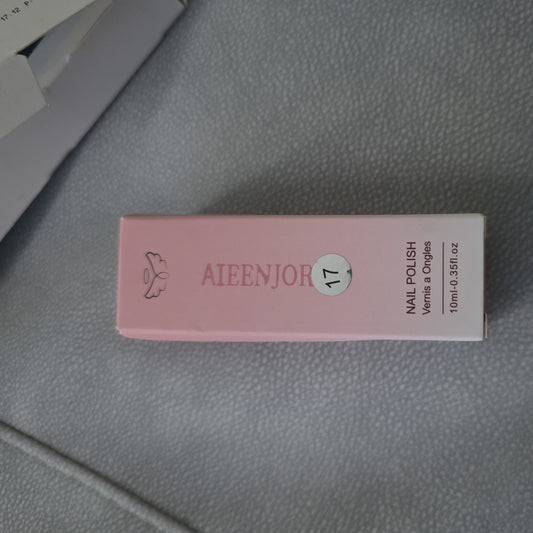 Aieenjor Effect Nail Polish No 17 - 10ml Shellac Gel Finish by Aieenjor