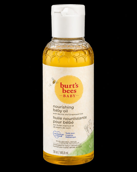 Burt's Bees Baby Oil, Nourishing 147.5 ml (Pack of 1), Oil