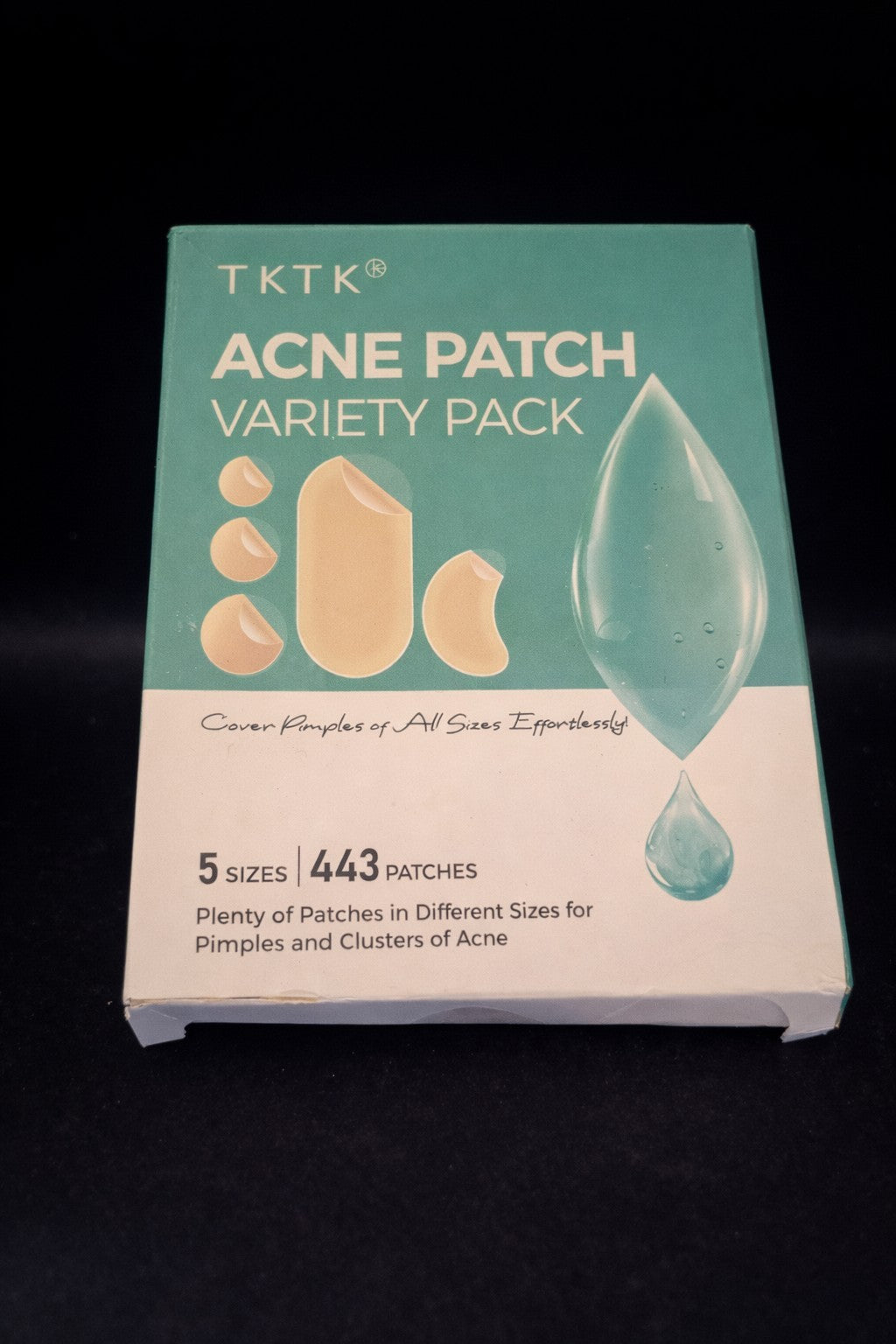 443 Pimple Patches Hydrocolloid Acne Spot Stickers Zit Face Patches