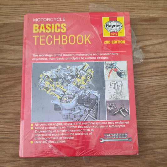 Haynes Techbook Motorcycle Basics Techbook 2nd Ed Hardcover Illustrated