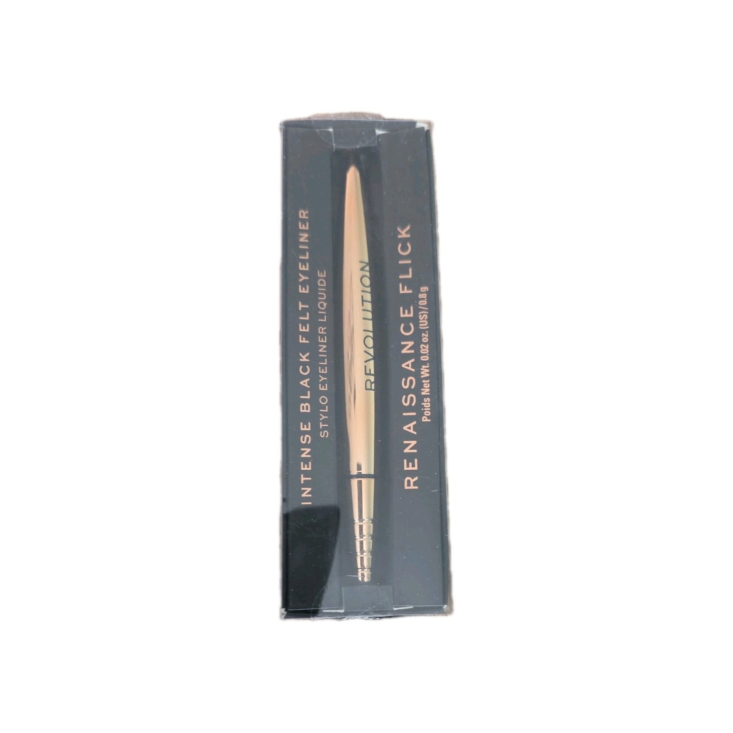 Makeup Revolution Renaissance Flick Liquid Eyeliner - Matte Black by Makeup Revolution