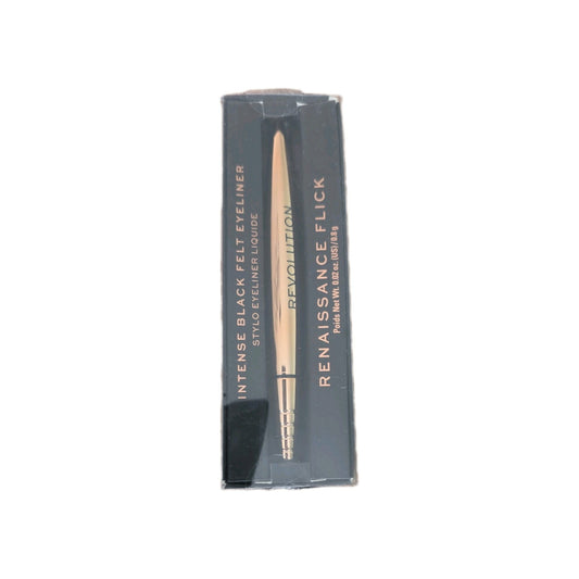 Makeup Revolution Renaissance Flick Liquid Eyeliner - Matte Black by Makeup Revolution