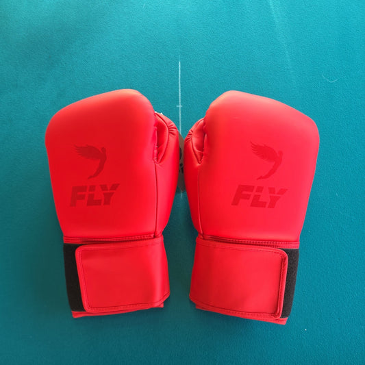 Fly Superloop Sparring Gloves - Team Red 16oz Adult Unisex by Fly