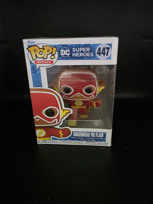 Funko Pop! DC Heroes Gingerbread The Flash Vinyl Bobblehead by Funko