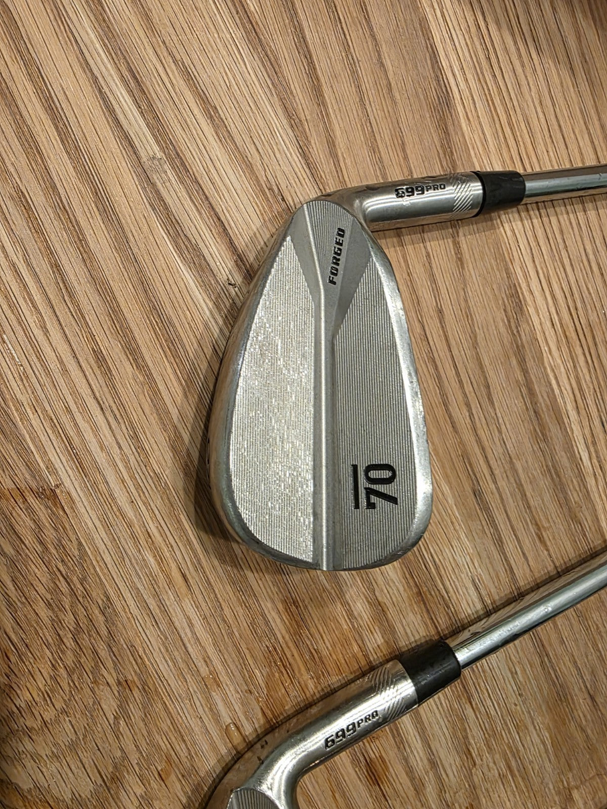 Sub 70 699 Pro V3 Irons 4-GW Set - KBS Tour Stiff Right Handed by Sub 70