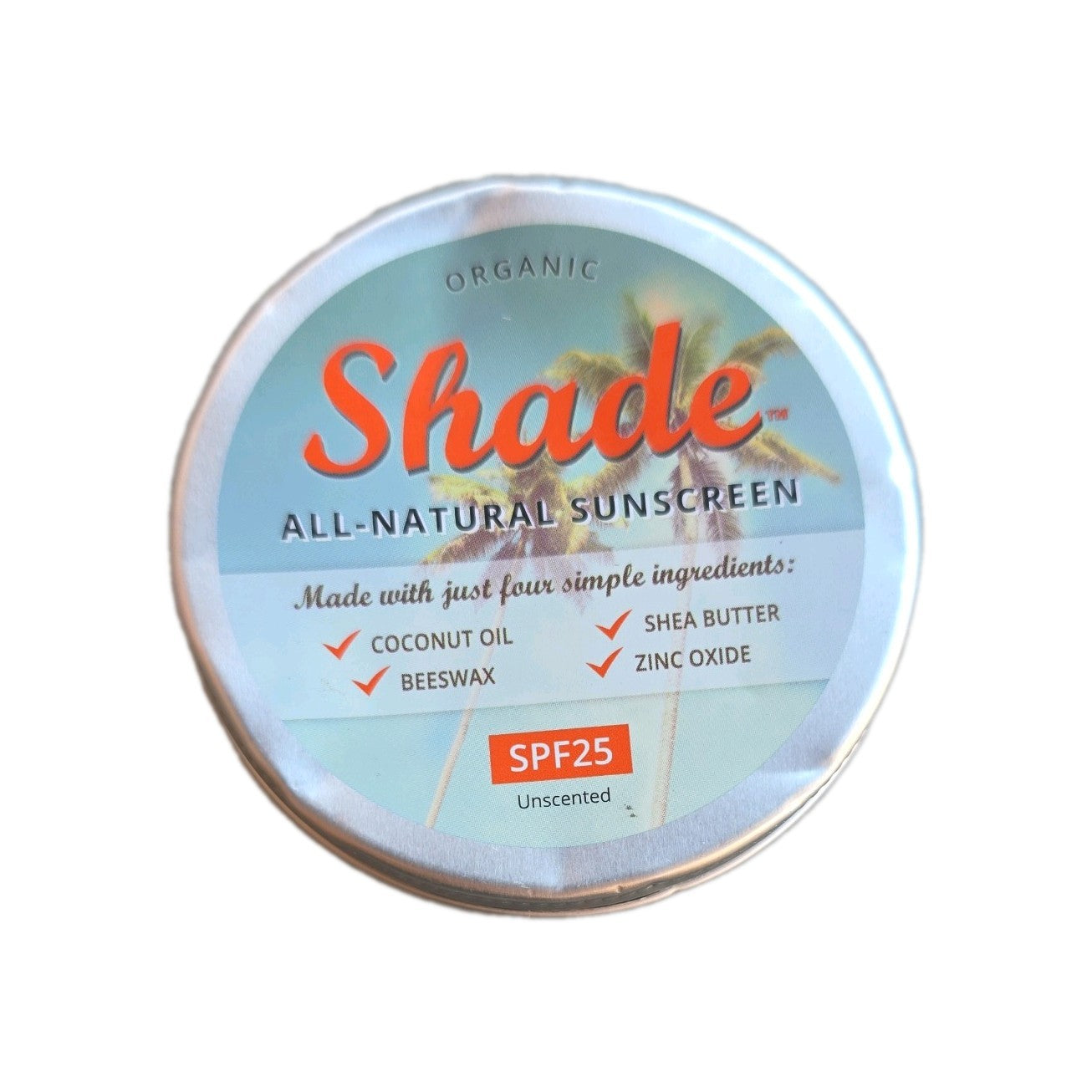 SPF25 for Face & Body Unscented Mineral Sunscreen for Sensitive Skin with