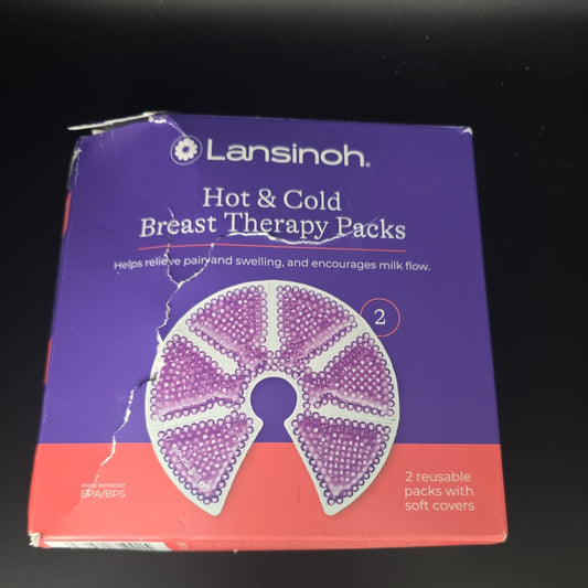 Lansinoh 3-in-1 Hot & Cold Breast Therapy 2-Pack by Lansinoh
