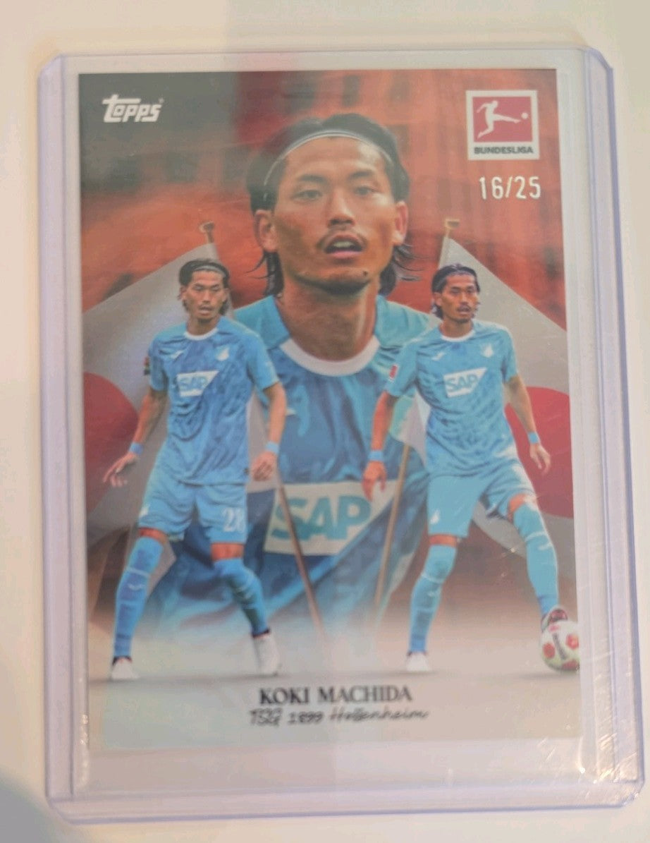 2025/26 Topps Bundesliga Koki Machida Orange /25 16/25 TSG Hoffenheim
