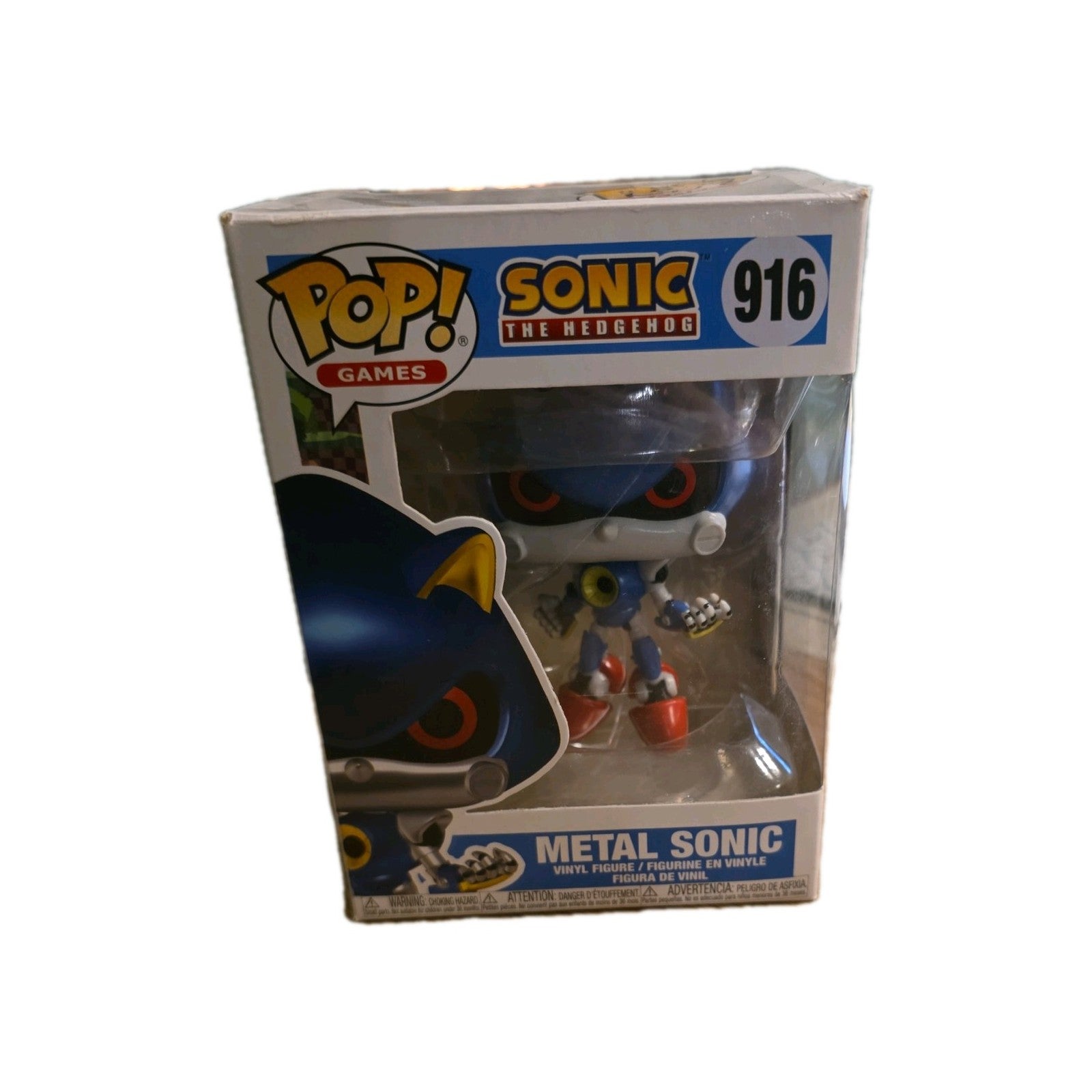 Funko Pop! Metal Sonic Vinyl Figure #916 - 13cm by Funko