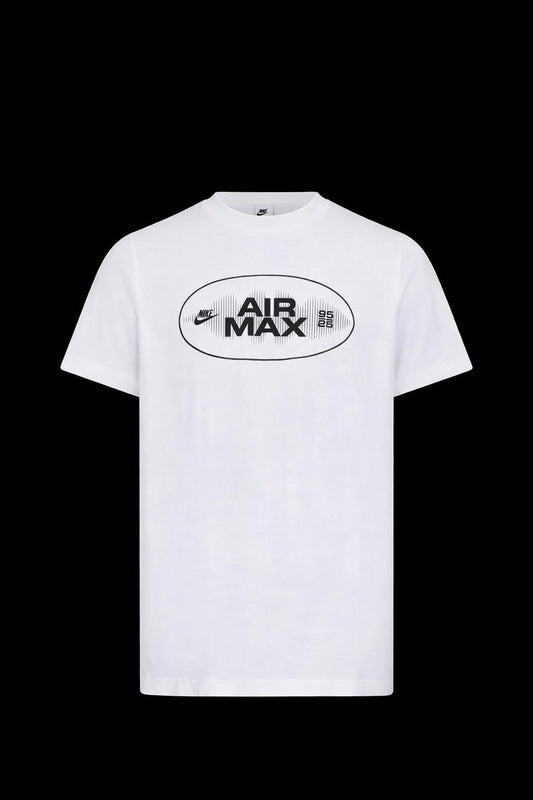 Nike Air Max 95 Men’s Short Sleeve T-Shirt - White Cotton by Nike