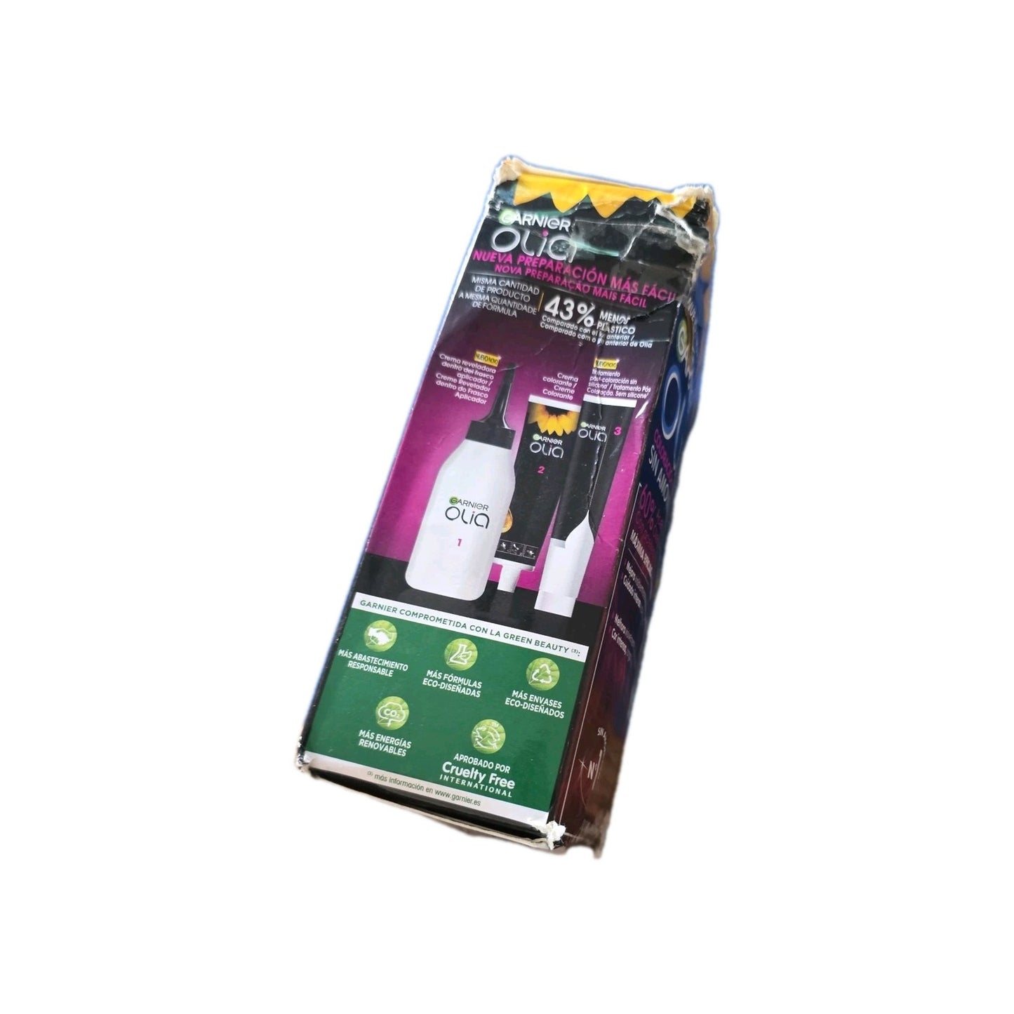 Garnier Olia Permanent Hair Color 6.60 Deep Red Ammonia-Free by Garnier