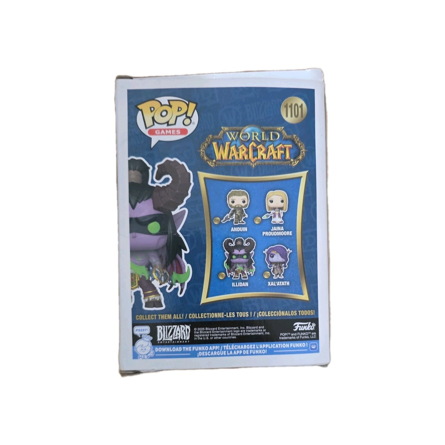 Funko Pop! World of Warcraft Illidan #1101 Vinyl Figure 4" by Funko