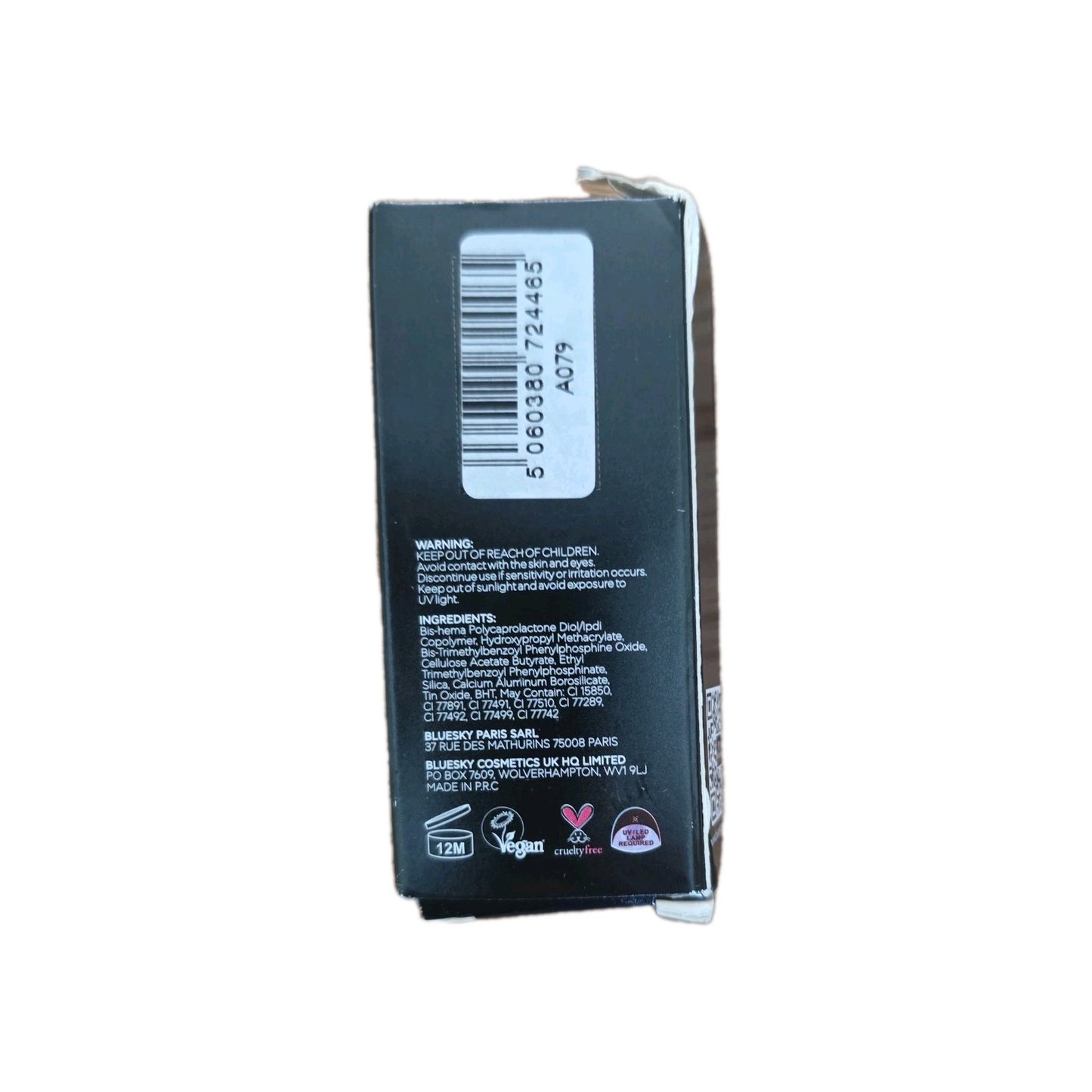 Bluesky Gel Polish A079 - High Gloss Soak-Off Gel by Bluesky Cosmetics