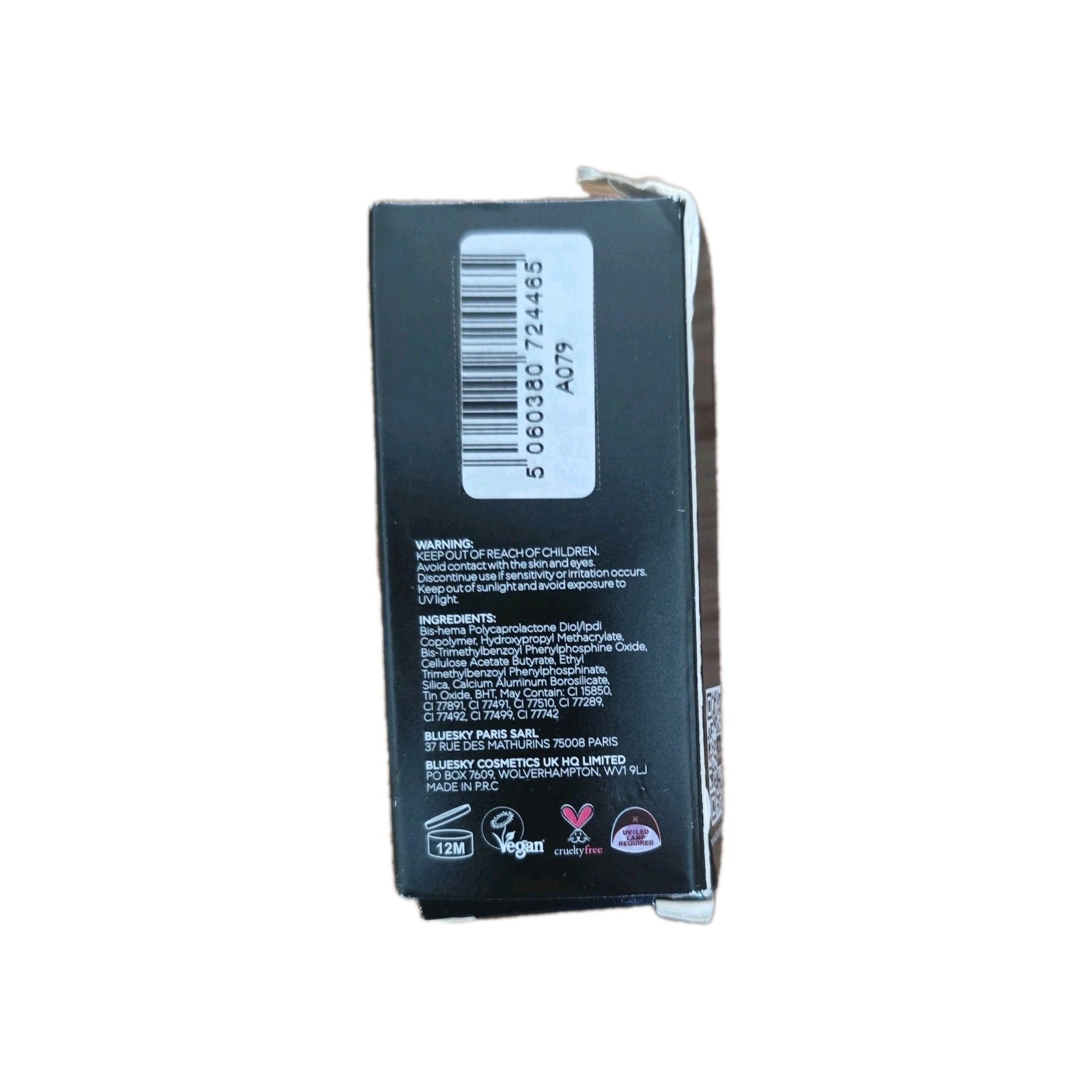 Bluesky Gel Polish A079 - High Gloss Soak-Off Gel by Bluesky Cosmetics
