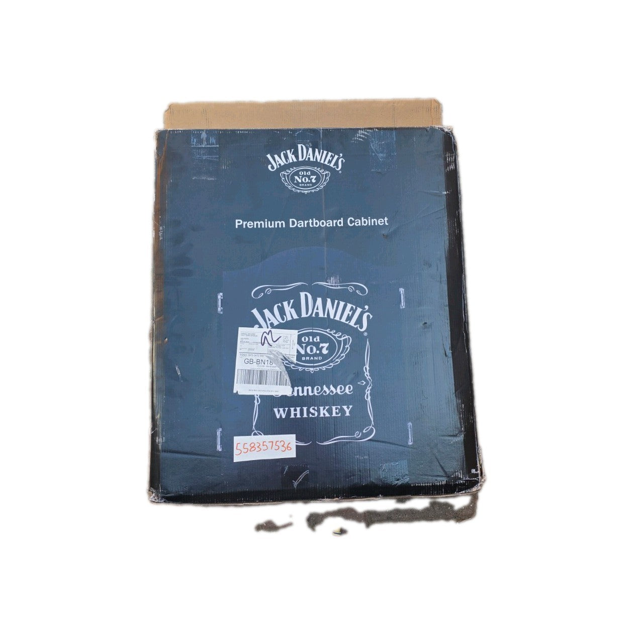 RARE 'JACK DANIELS' DART BOARD CABINET