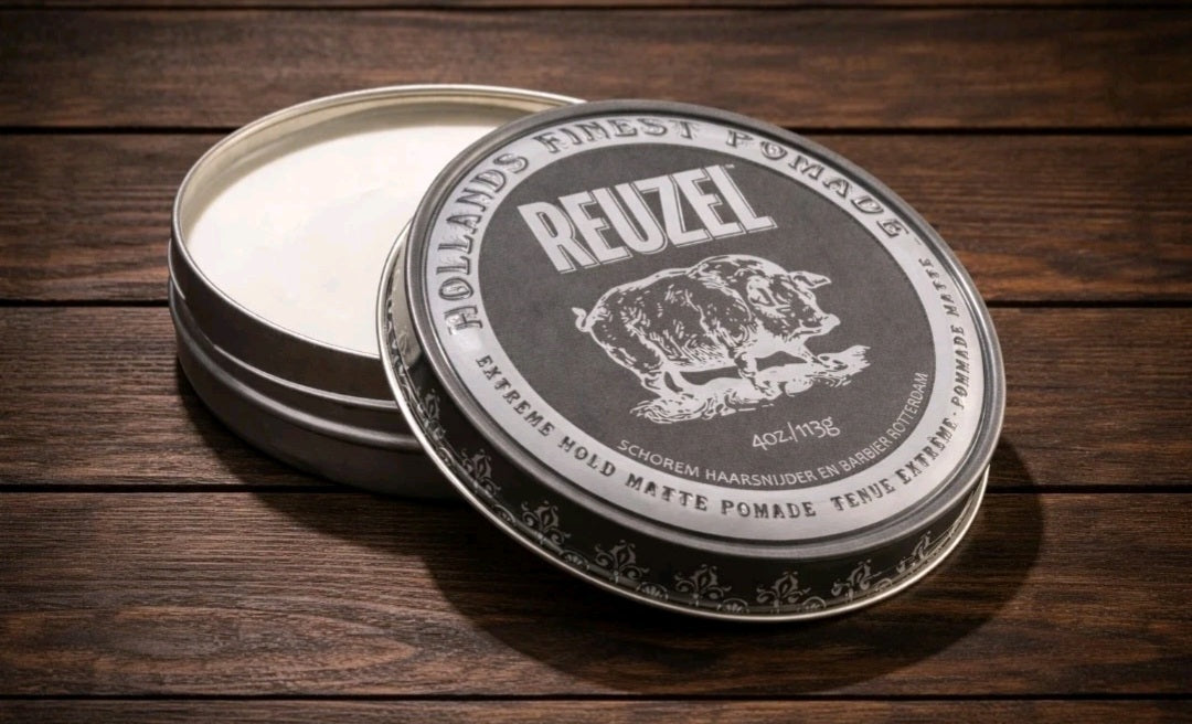 Reuzel Extreme Hold Matte Pomade - 4oz 113g Maximum Hold by below retail uk