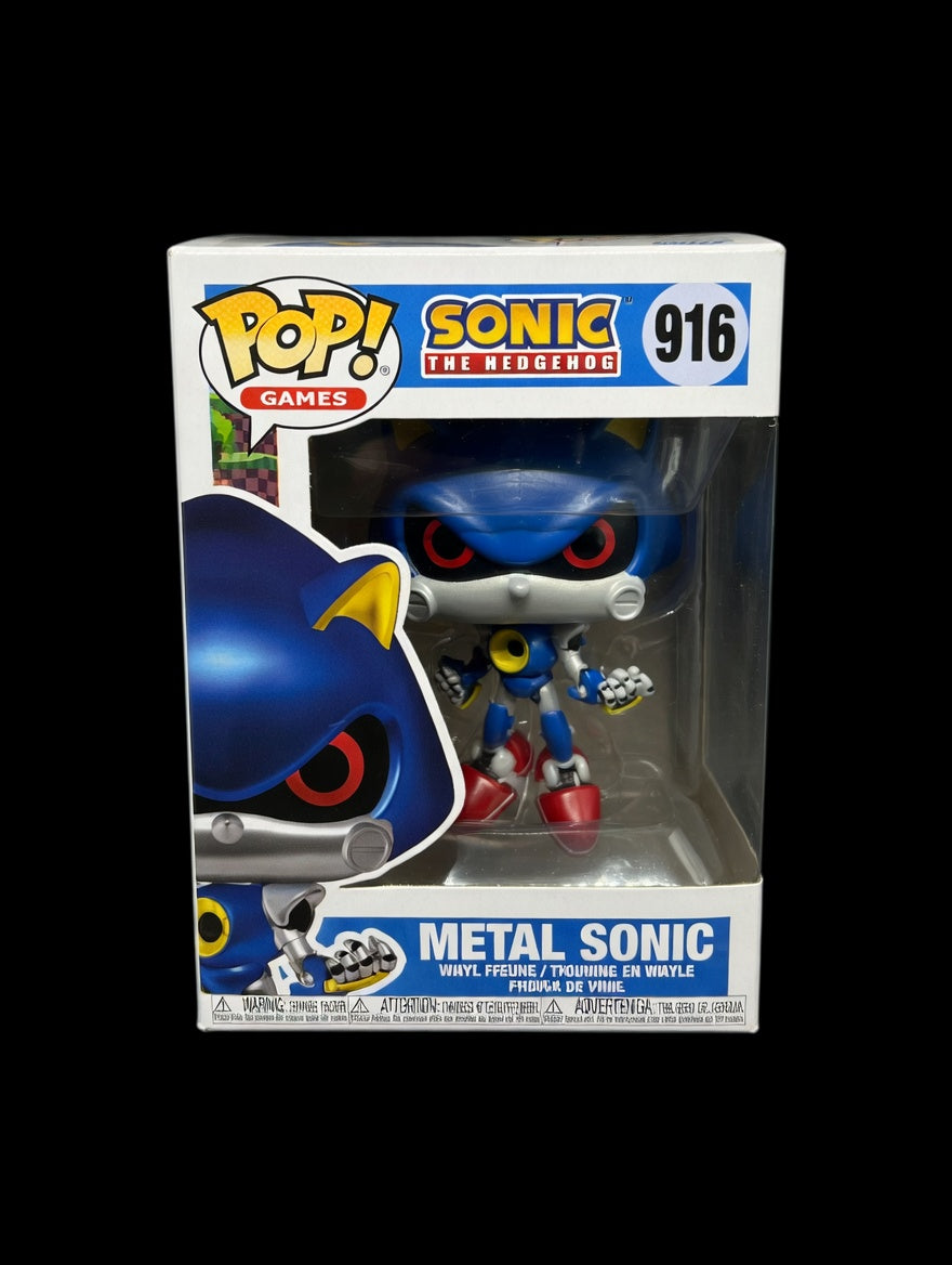 Funko Pop! Metal Sonic #916 Vinyl Figure - Metallic Armor by below retail uk