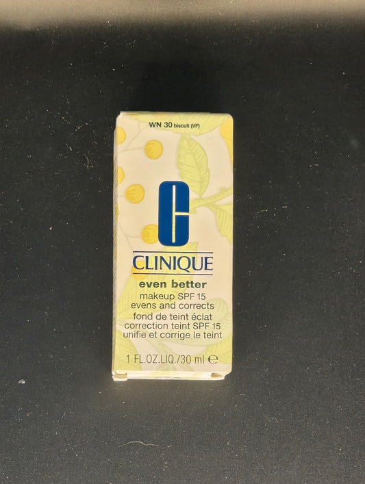 Clinique Even Better Makeup SPF 15 - WN 30 Biscuit 30ml by below retail uk