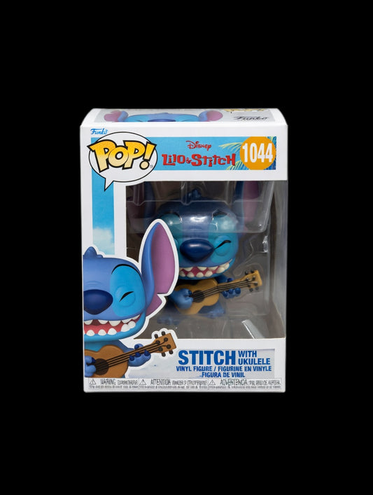 Funko Pop! Disney Lilo & Stitch - Stitch with Ukulele #1044 by below retail uk