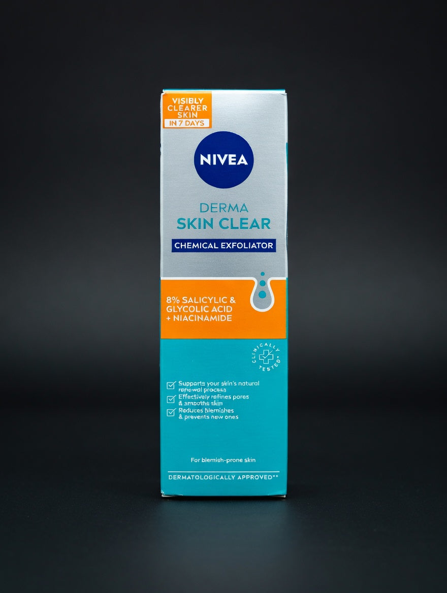 Nivea Derma Skin Clear Exfoliator - 150ml for Blemish Prone Skin by below retail uk