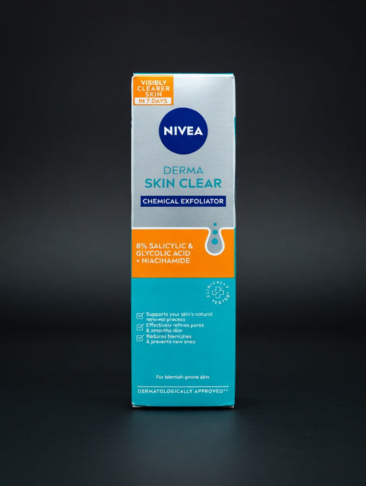 Nivea Derma Skin Clear Exfoliator - 150ml for Blemish Prone Skin by below retail uk