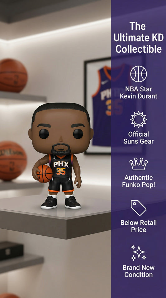 Funko Pop! NBA Kevin Durant Phoenix Suns Vinyl Figure 3.75" by below retail uk