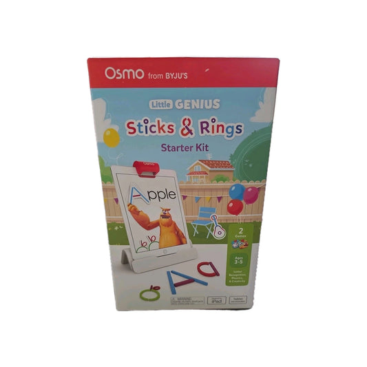 Osmo Little Genius Sticks & Rings Starter Kit for iPad (Ages 3-5) by below retail uk