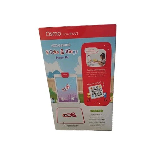 Osmo Little Genius Sticks & Rings Starter Kit for iPad (Ages 3-5) by below retail uk
