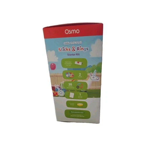 Osmo Little Genius Sticks & Rings Starter Kit for iPad (Ages 3-5) by below retail uk